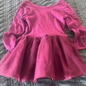 Pink Long Sleeve Dress